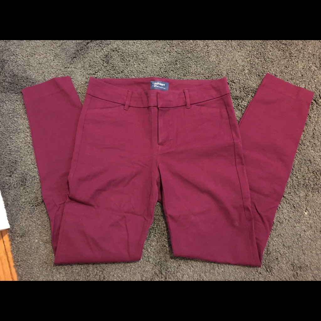 Burgundy Pixie Pants